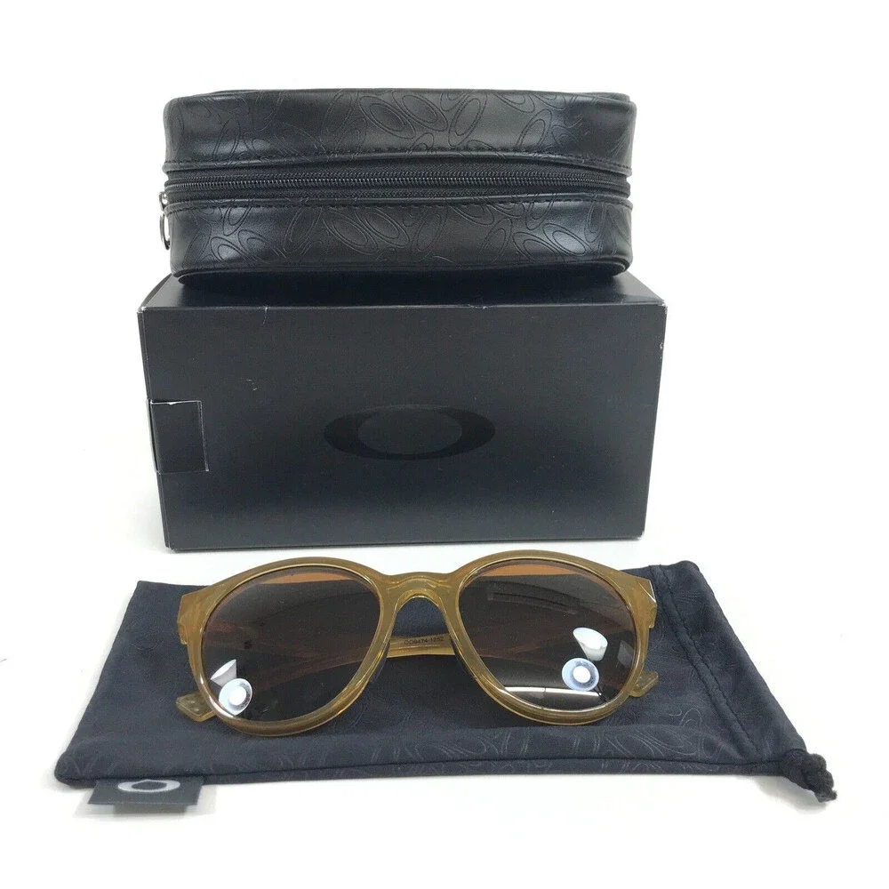 Oakley Sunglasses Spindrift OO9474-1252 Transparent Light Curry w Prizm Tungsten